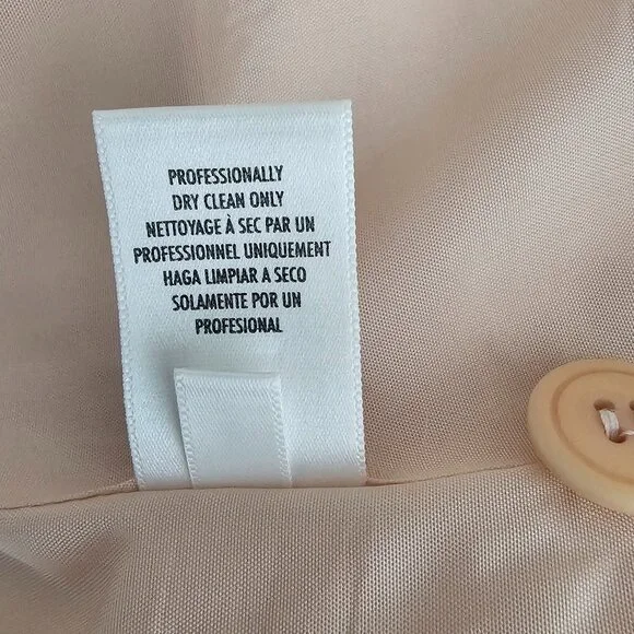 Petite Sophisticate Vintage Single-Breasted Blazer | NWT | 4P | Powder Pink - Picture 14 of 14